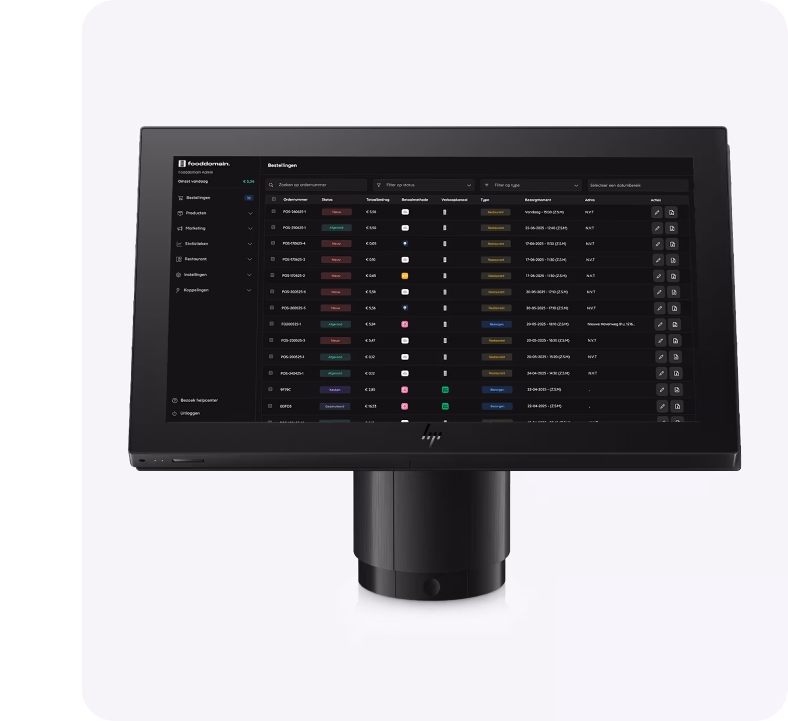 Horeca kassasoftware